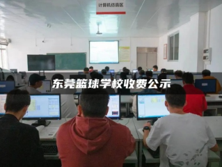 东莞篮球学校学费多少钱一年？一文详解收费标准与价值分析