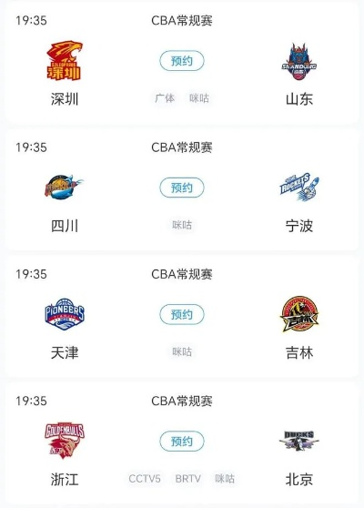 在哪里可以看所有的CBA？一篇全面的观赛指南